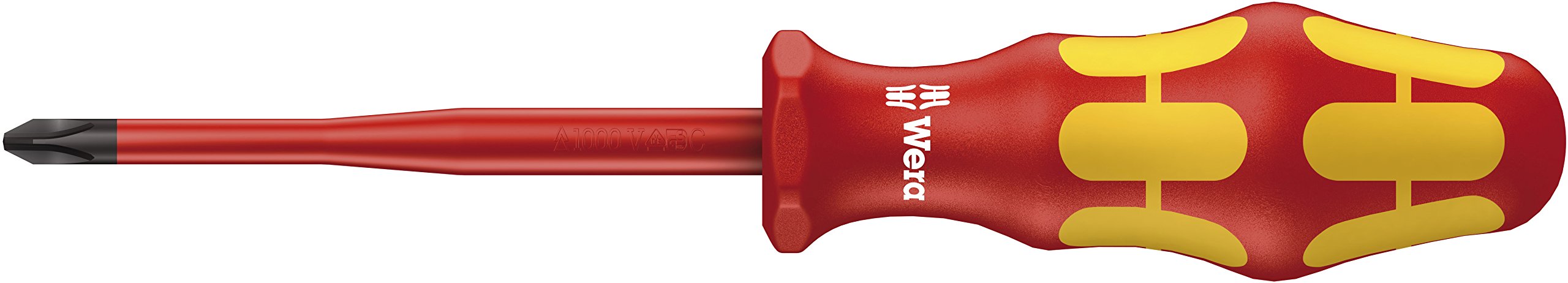 Wera 006455 Kraftform Plus 162Is Vde Slimline Screwdriver Phs1 X 80Mm 4013288160201