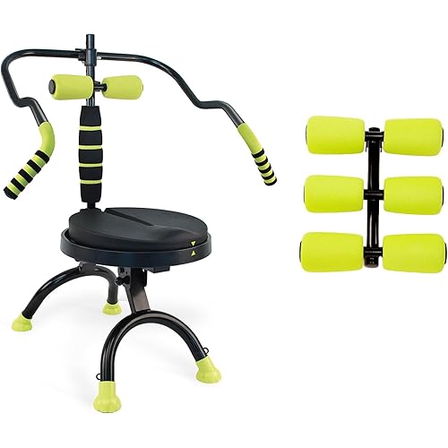 AB Doer 360 - Ab Fitness Machine System Provides An Abdonimal And Muscle Activating Workout with Aerobics to Burn Calories and Workout