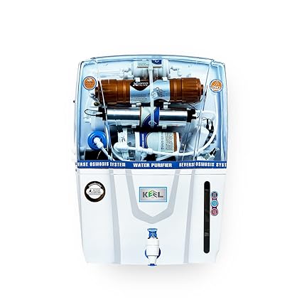 KEEL CPR RO+UV+UF+TDS CONTROLLER 10 LTR 14 Layer Electric Water Purifier Fully Automatic RO Water Purifier Wall Mountable For Home and Office (1 Year Warranty On Motor & SMPS)