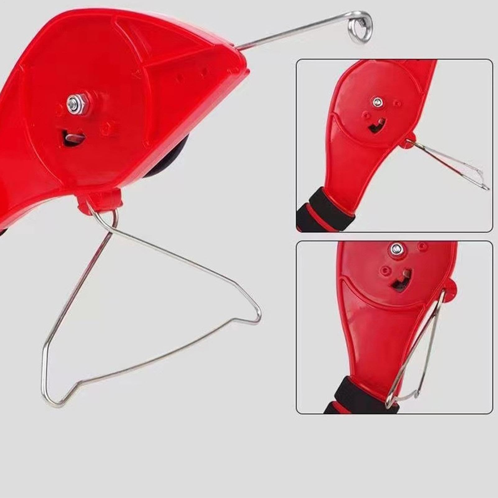 Pequeño Hielo Pishing, caña de Pescar y Carrete, Polo Corto Compacto | de Invierno D Tie, caña de Bolsillo de Viaje de Agua Dulce, Accesorios de con caña de Pescar de Hielo, lo Que