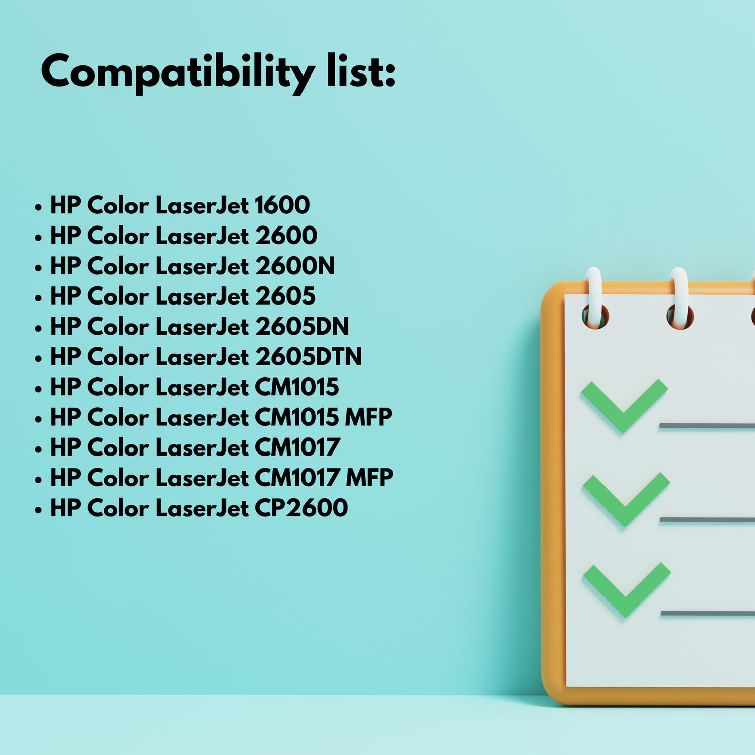 EVOKE Q6000A Q6001A Q6002A Q6003A Toner Kompatybilny z HP Color Laserjet 1600 2600 2605 CM1015 CM1017 (Zestaw CMYK) 8500 Stron