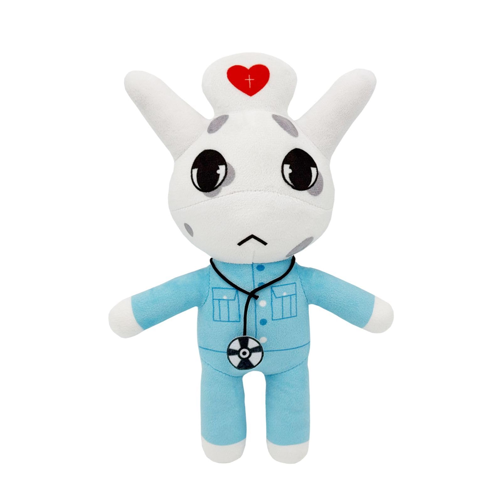 Benolls Animal Hospital Plush Toy, 10 Inch Soft Stuffed Game Plushies Doll, Cuddly Collectible Game Figure, Safe Fluffy Plush Gift for Kids, Teenagers & Game Fans, Birthday (Nurse2)
