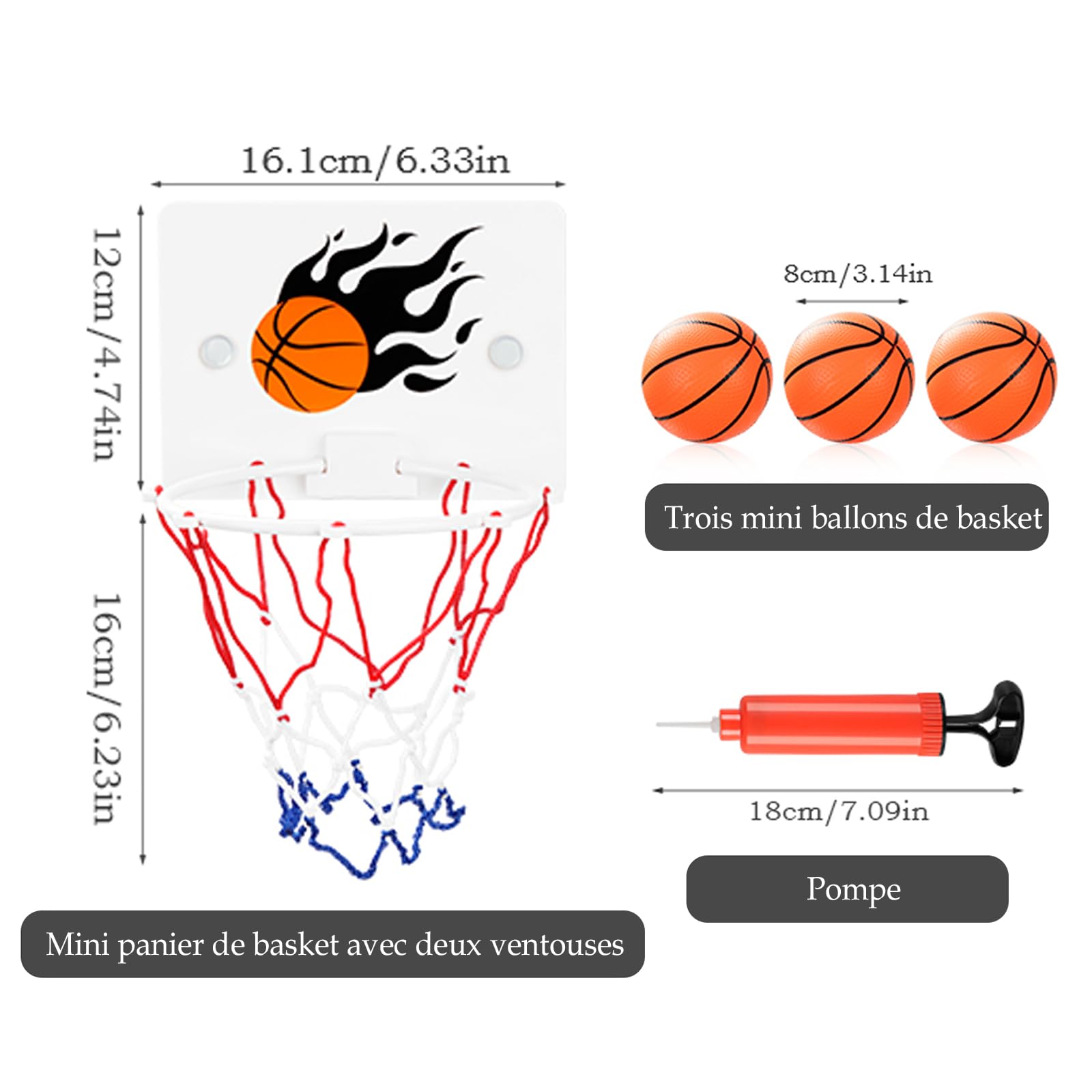 Izrielar panier de basket électronique Panneau de basket panneau de