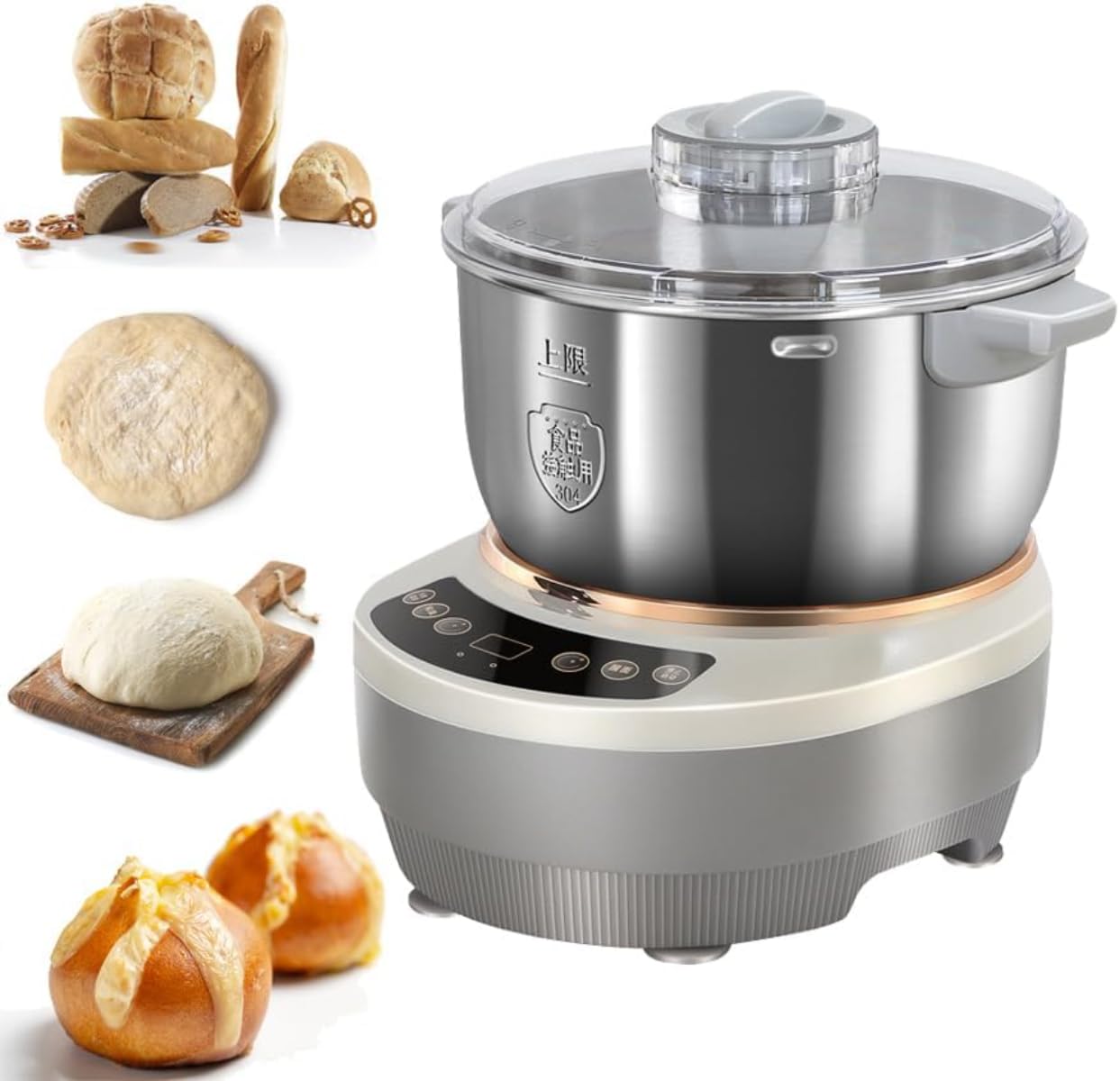 Dlwk 発酵機能付きの電動生地メーカー、マイクロコンピューター