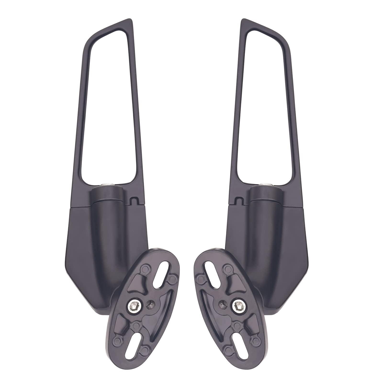 AHL 1 paire d'accessoires de rétroviseur de moto Compatible avec Honda CBR600F4i 2001-2006/CBR600R 2016-2021/CBR600RR 2003-2017