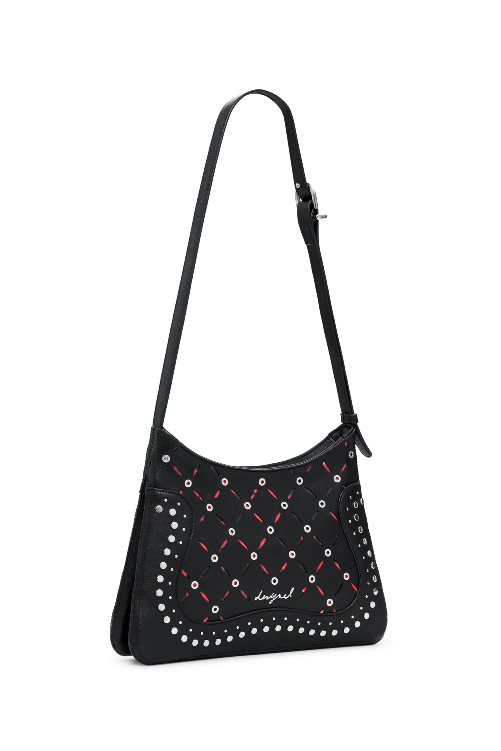 Desigual bolso bandolera bolso de hombro Yankee Manaos Crossbody Bag Black negro