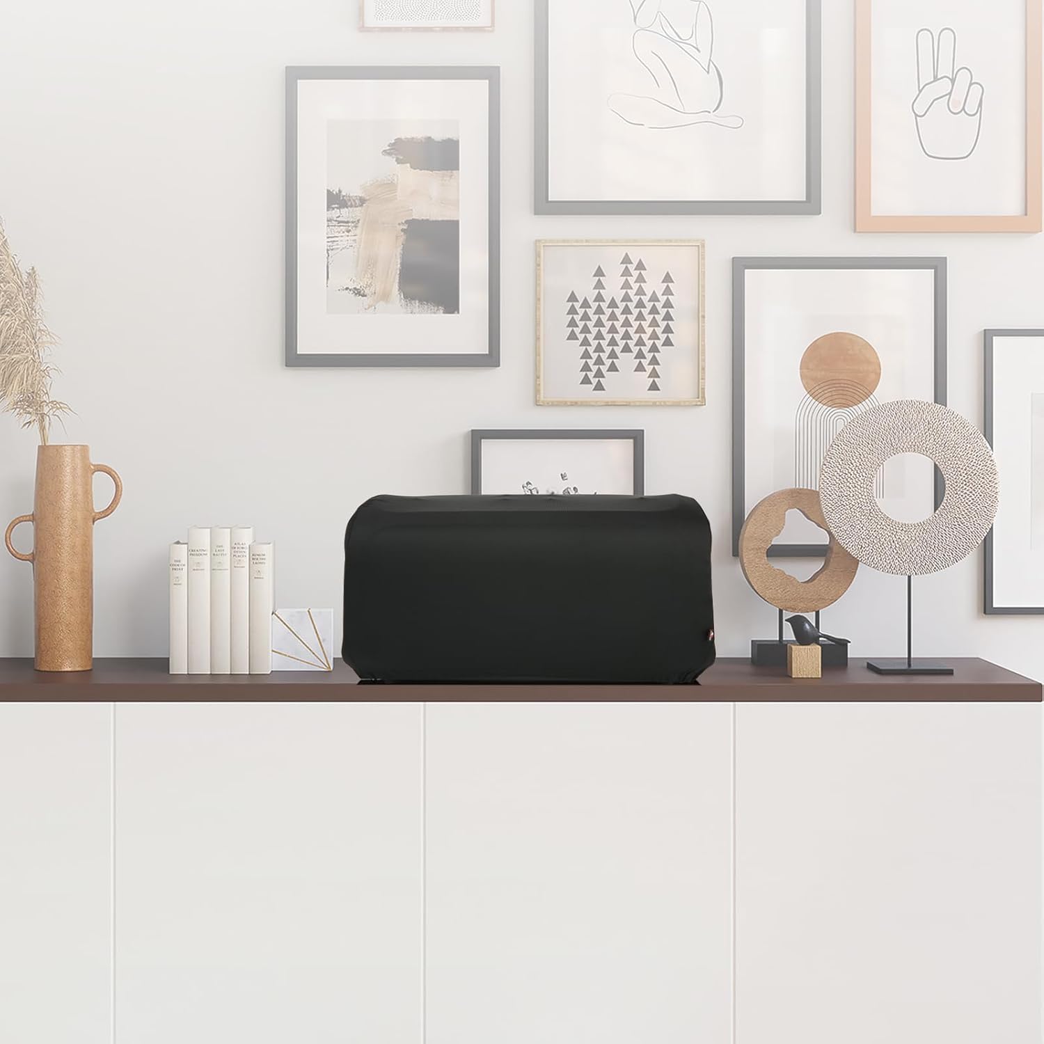 TXEsign Dust Case for PartyBox On-The-Go Portable Party Speaker, Stretch Speaker Cover w Elastic Band Protective Dust Case - Image 6