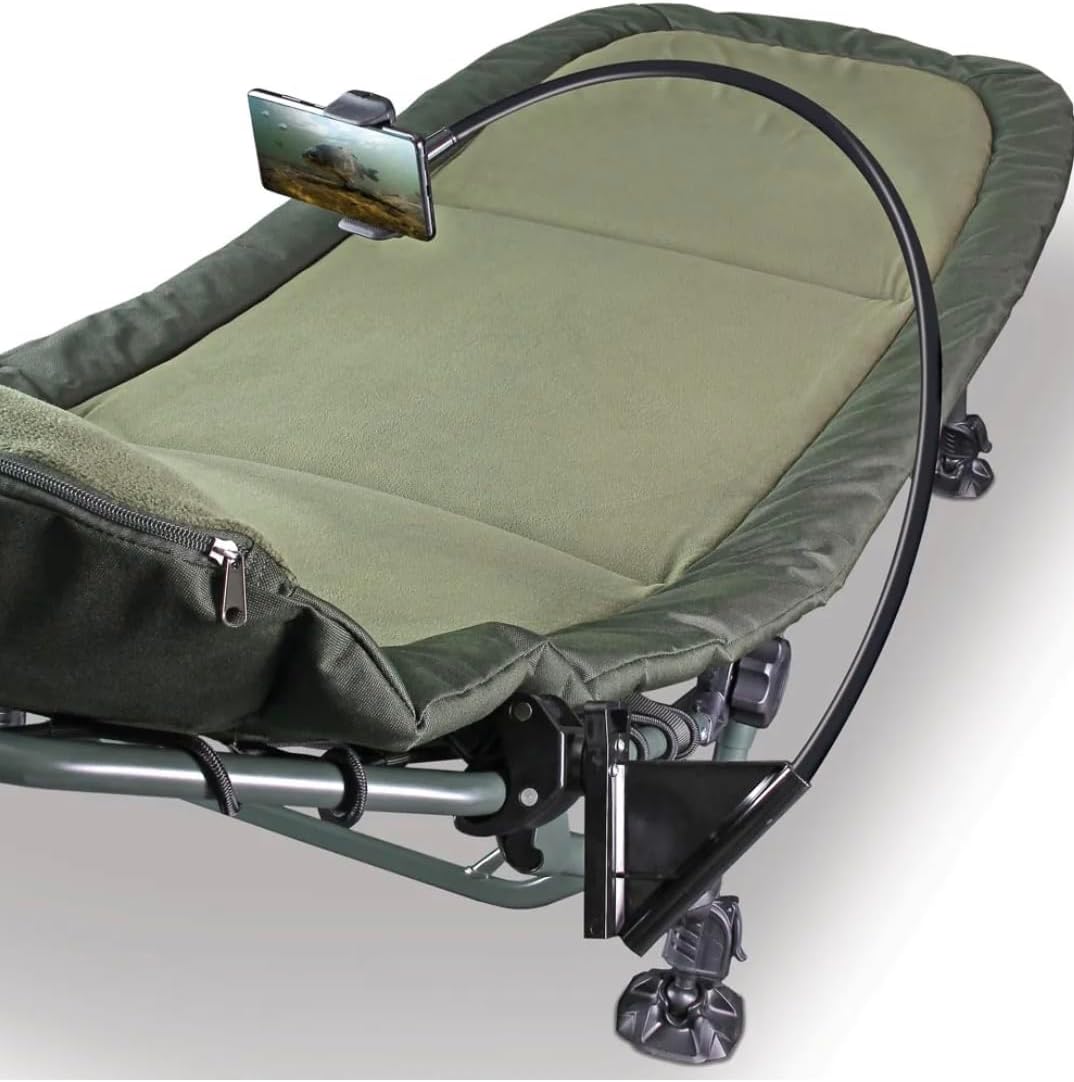 NGT Phone Holder Carp Fishing Flexi Arm fits Chair Bedchair Table Camping