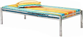 Pure Stainless Steel Bed Frame Without Mattress (5 X 6 Feet, Divan Bed 1)