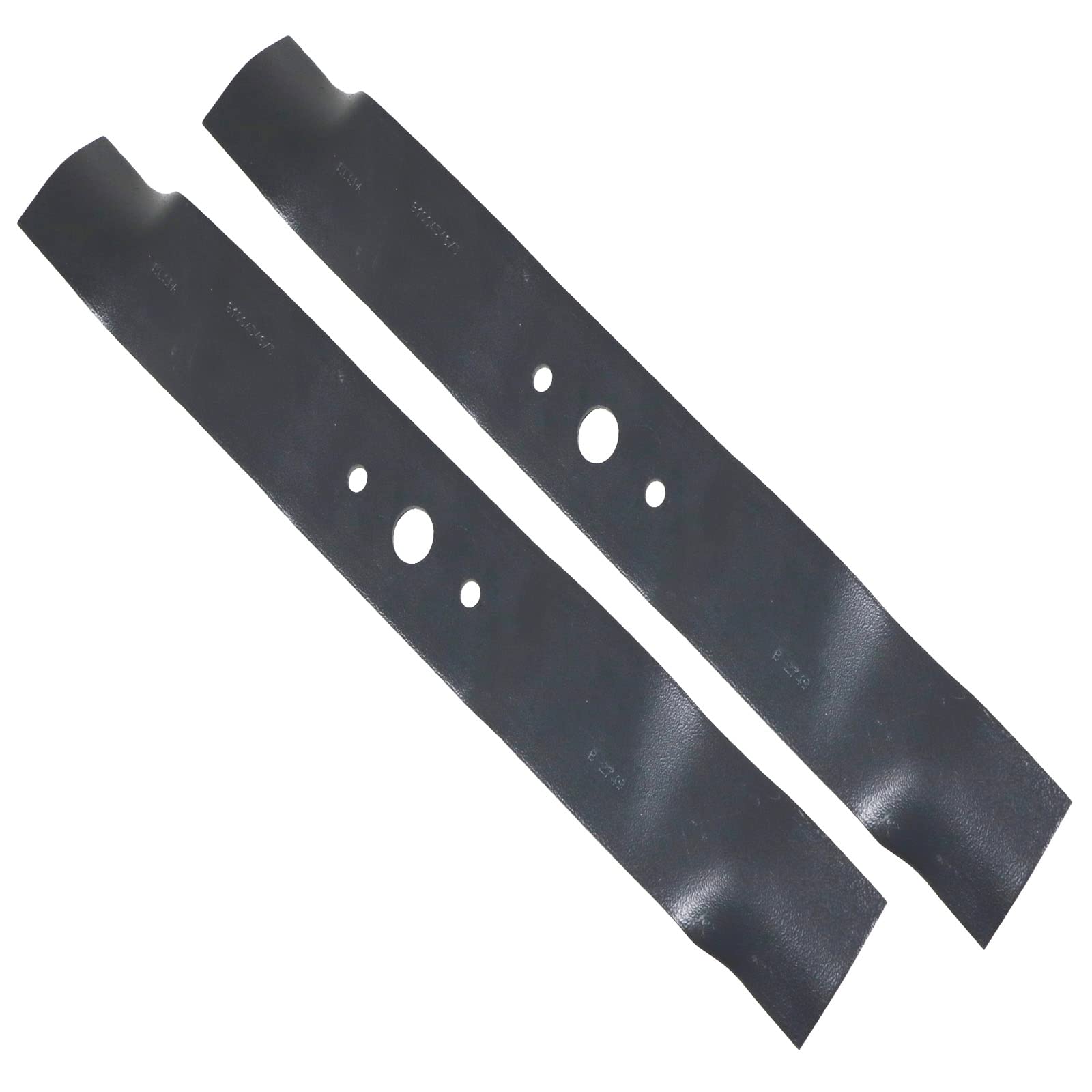 Spares2go Ostrze tnące kompatybilne z kosiarką MacAllister HP46 SP46 (opakowanie 2, 46 cm 18 cali)