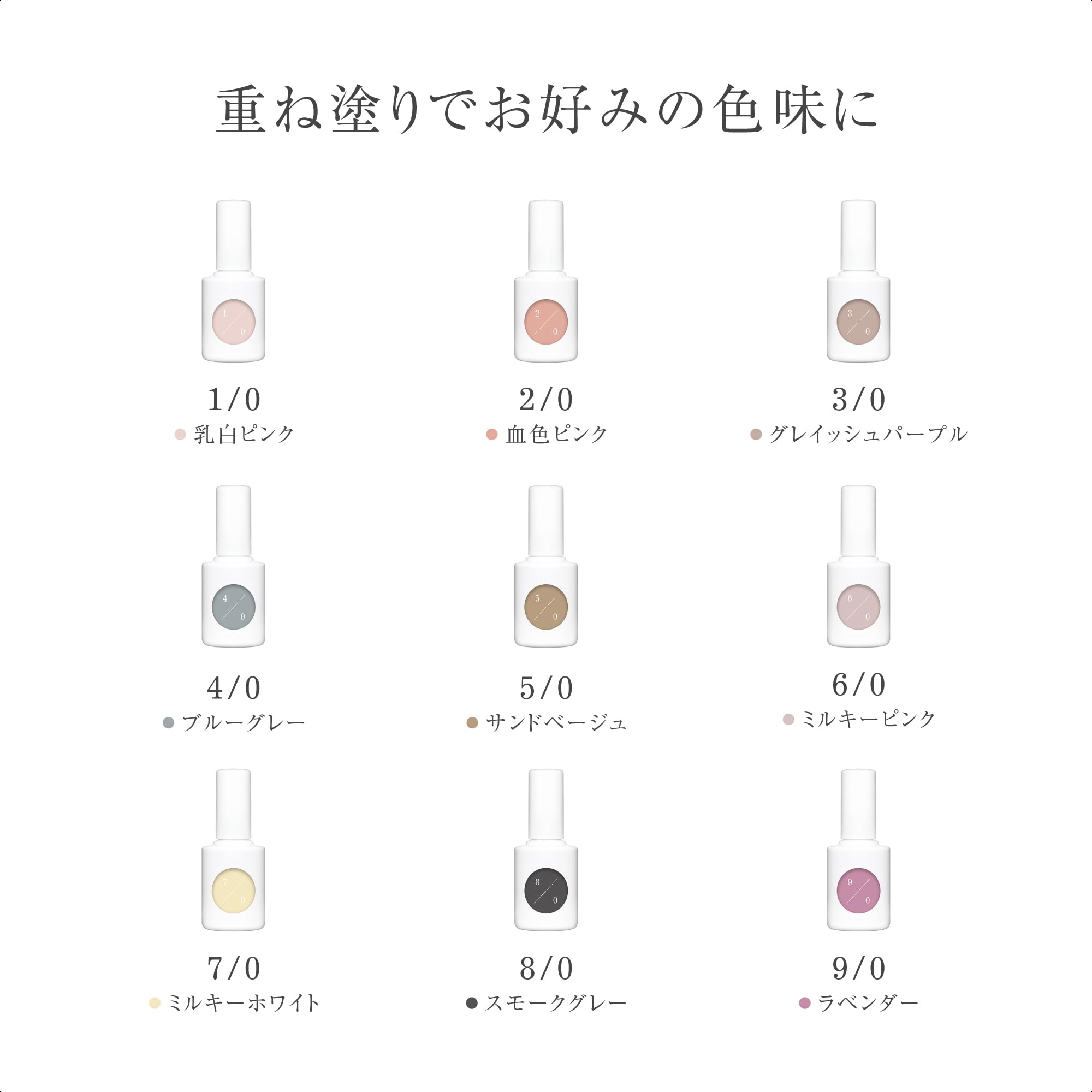 Amazon | uka(ウカ)【ネイルサロン監修】 カラー ベースコート 8/0