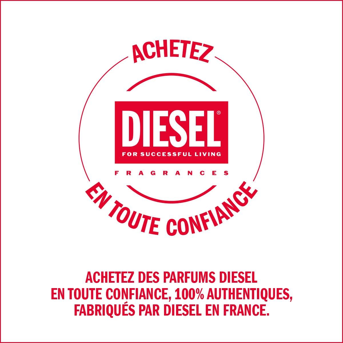 DIESEL Fuel For Life - Eau De Toilette Homme - Boisé - Badiane, Lavande & Héliotrope - Tenue Longue Durée - Spray Vaporisateur