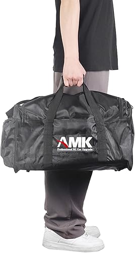 Miniatura 10 de Bolsa de lona para coche a control remoto multibolsillo, bolsa de almacenamiento impermeable para 110 RC Crawler Drift Car Axial SCX10 90046 D90 TF2