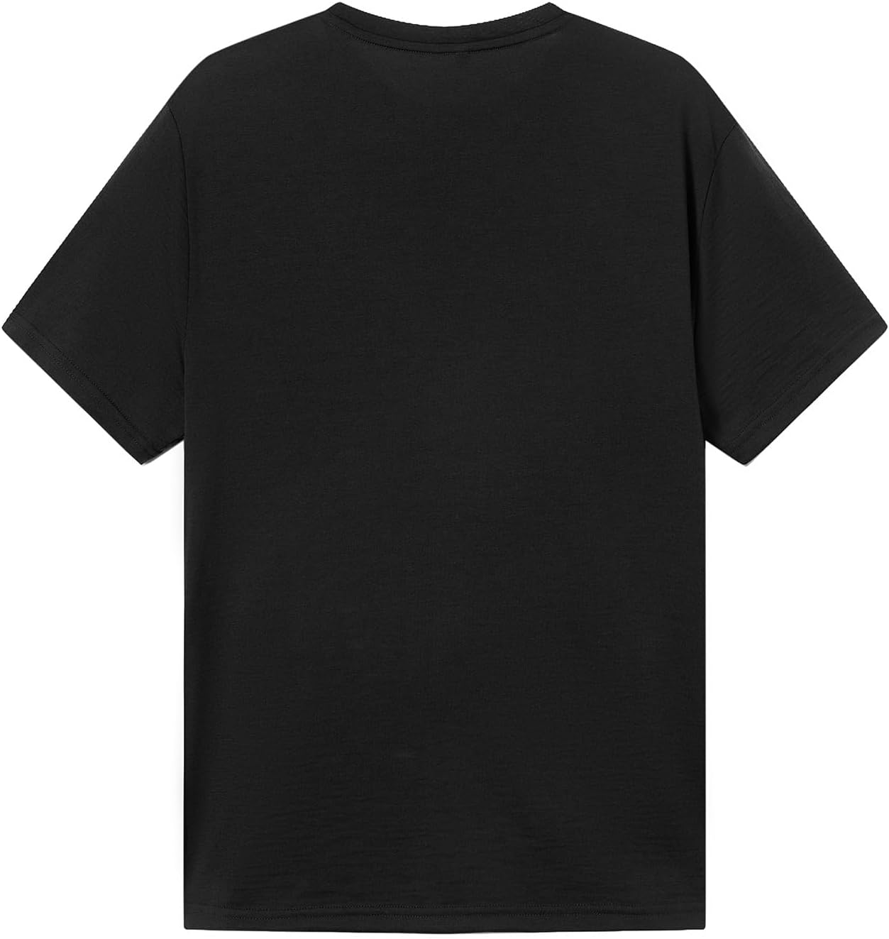 90S Thread Count 100% Merino Wool Lightweight Base Layer T-Shirt, Unisex Ultrafine 90S Thermal Breathable T-Shirt - Image 3