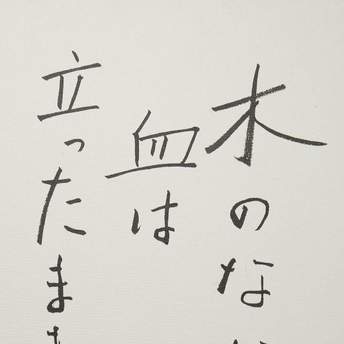 Amazon.co.jp: 色紙ー645 寺山修司 木のなかで血は立ったまま眠る 劇