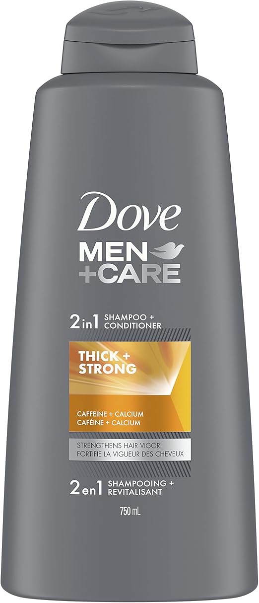 Dove Men + Care Thick and Strong 2in1 Shampoo & Conditioner for Thin