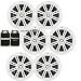 Kicker White OEM Replacement Marine 6.5" 4Ω Coaxial speaker Bundle - 6 Speakers