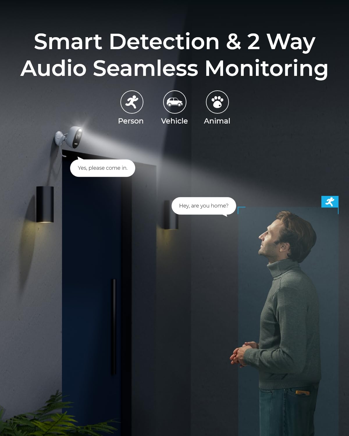 Reolink Home Hub z 2 × Lumus, uniwersalny system kamer bezpieczeństwa, zewnętrzne kamery Wi-Fi 2K, karta microSD 256 GB w zestawie, maks. 512 GB × 2, inteligentne wykrywanie, nagrywanie offline