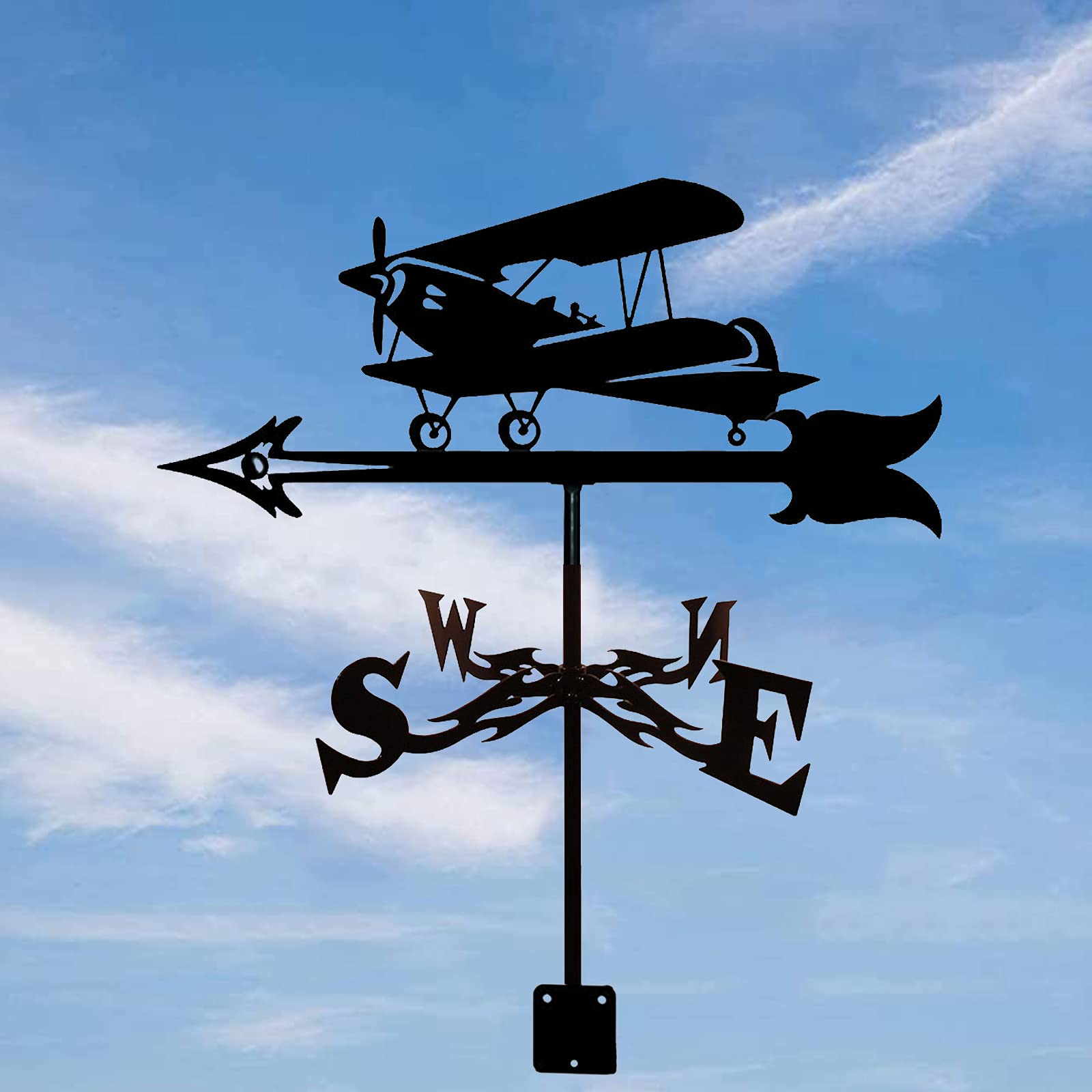 girouette, Strumento di misurazione Della banderuola per trattore a Vela indicatore direzione in Acciaio inossidabile per decorazione