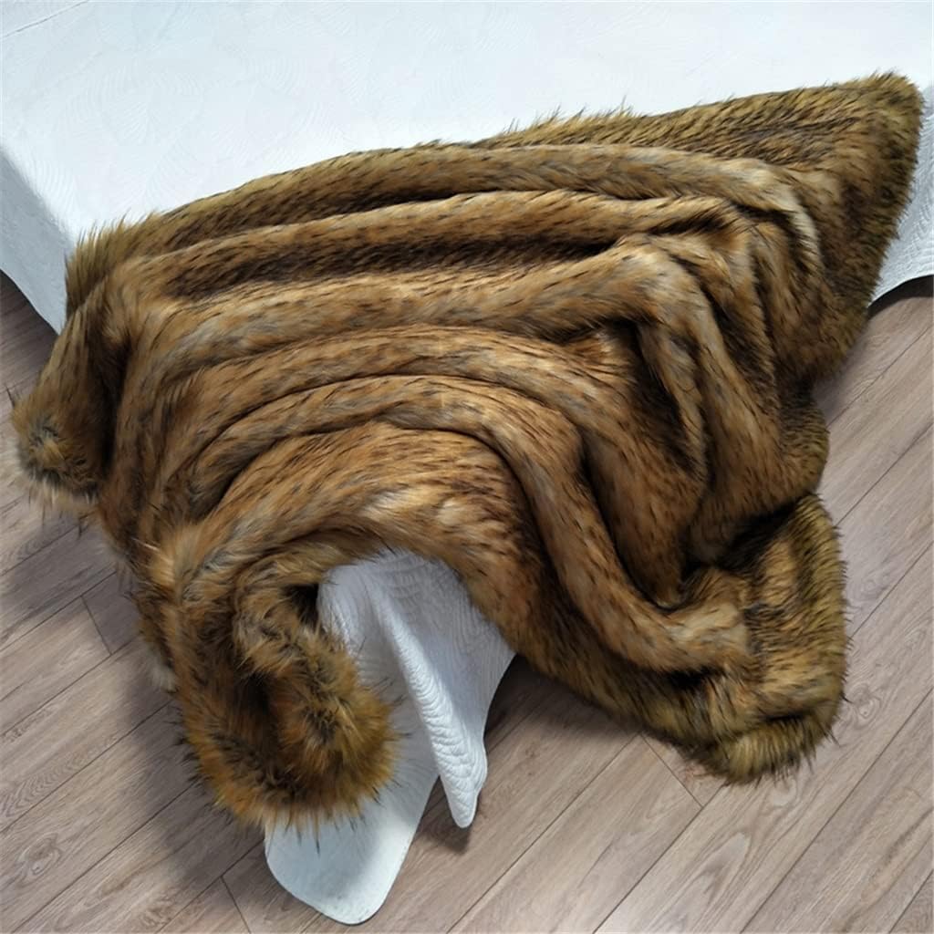 HBJWOV Plush Soft Warm Blanket Thickening Girl Winter Sofa Set Bed Sofa(200x150cm (4.5kg))