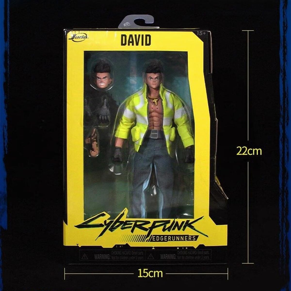 HiPlay JADA Toys David 35004, 1/12 Scale Collectible Action Figure Full Set