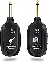 Transmissor Receptor P10 Sem Fio Para Guitarra Baixo Violão