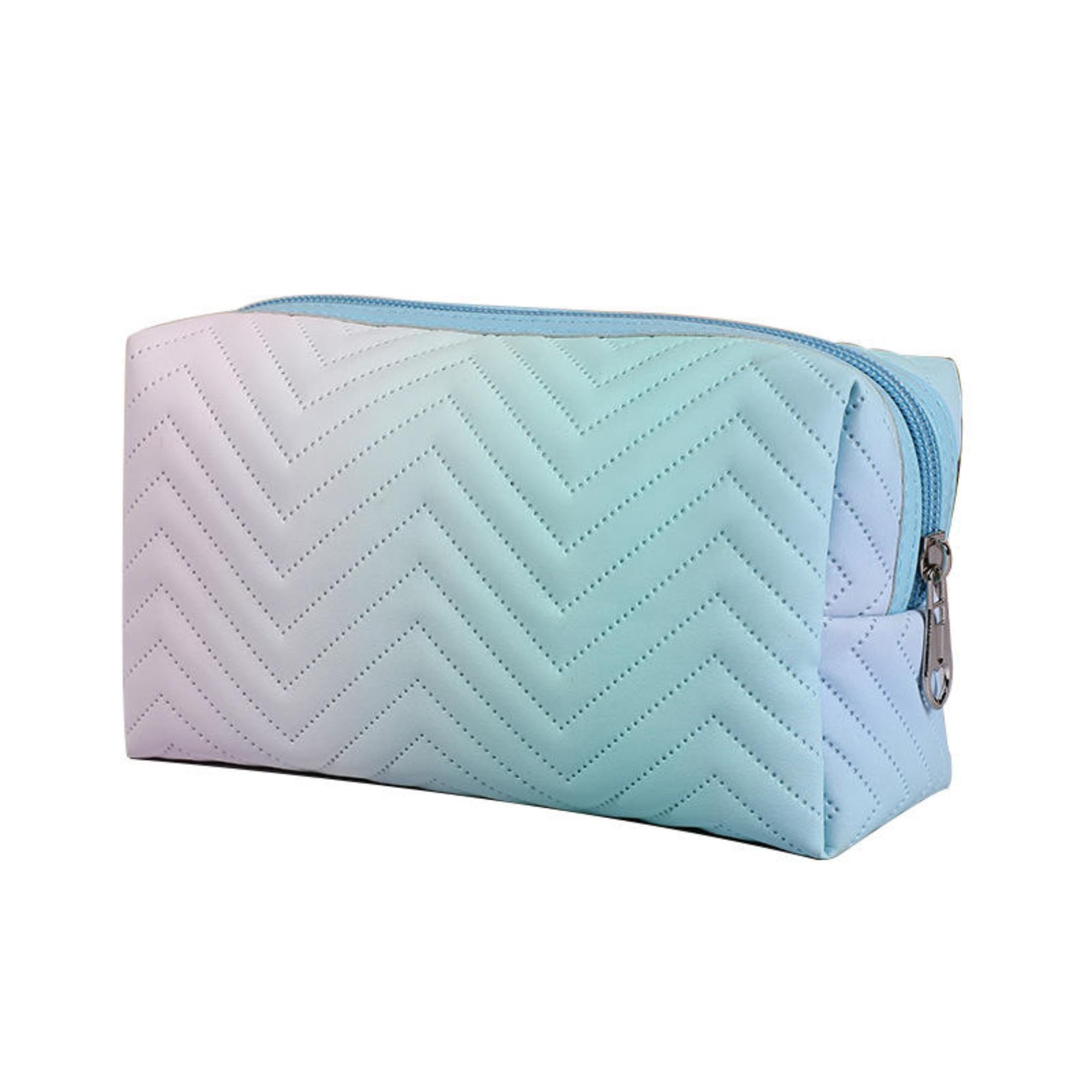 Rainbow Color Clear Makeup Toiletry Travel Bag - Water-Resistant Zippered Cosmetic Organizer for Travel, Toiletries & Accessories (Pack of 1)-image-21