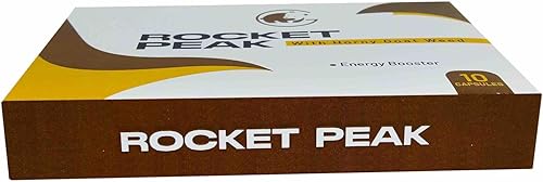 Miniatura 7 de Vitality Maximus Rocket Peak para hombres, amplificador de energía y soporte (10 cápsulas)