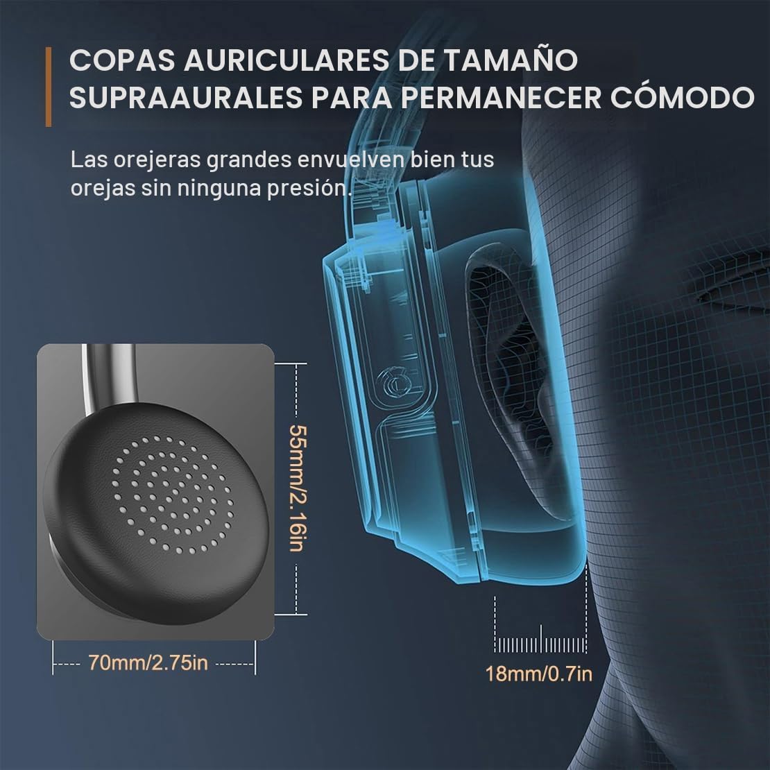 Wantek Auriculares USB con micrófono para PC y portátil, Auriculares Ajustables con cancelación de Ruido para Oficina y Negocios
