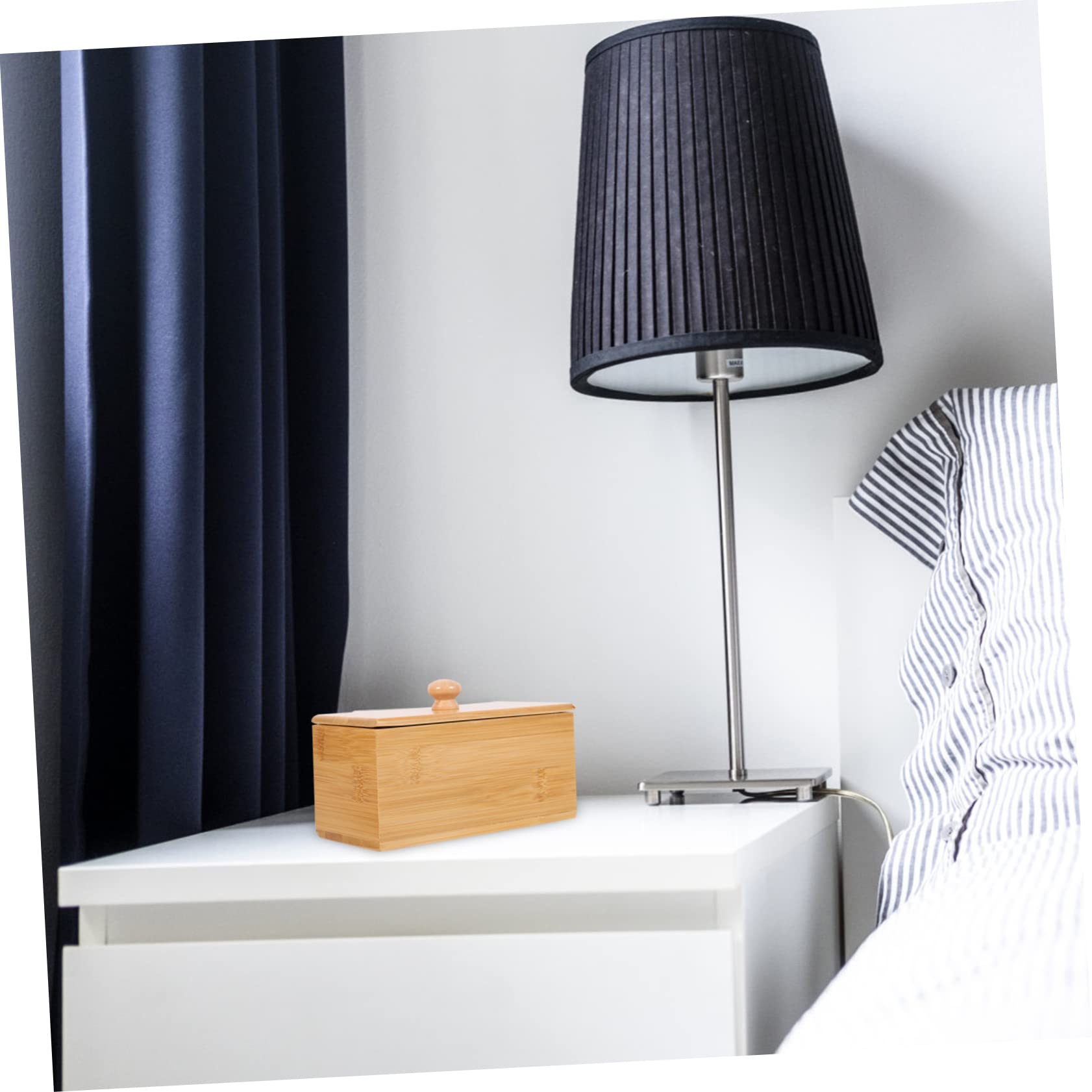 OKUMEYR Multi Function Tea Bag Organizer with Lid Portable Coffee Sugar Bag Holder for Home Hotel and Restaurant Use Sturdy Storage Box for Tea Bags and Candy