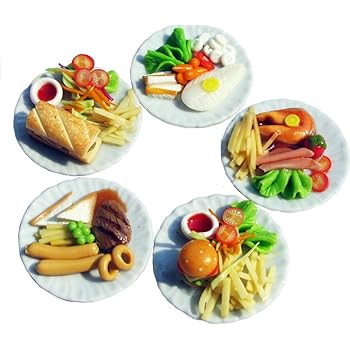 miniature doll food