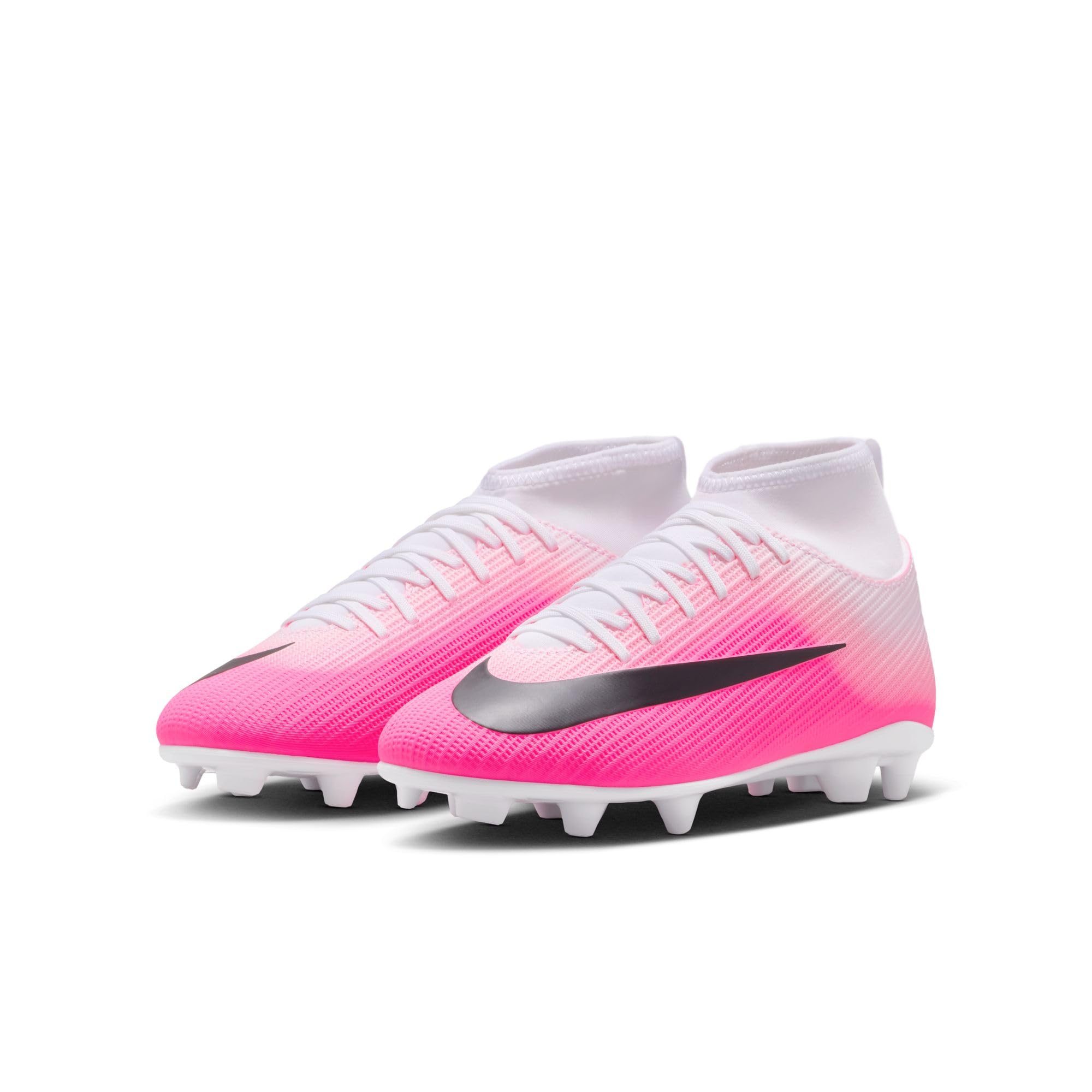 NIKE Jr. Mercurial Superfly 11 Club High-Top-Fußballschuh für Verschiedene Böden für ältere Kinder, IO8242