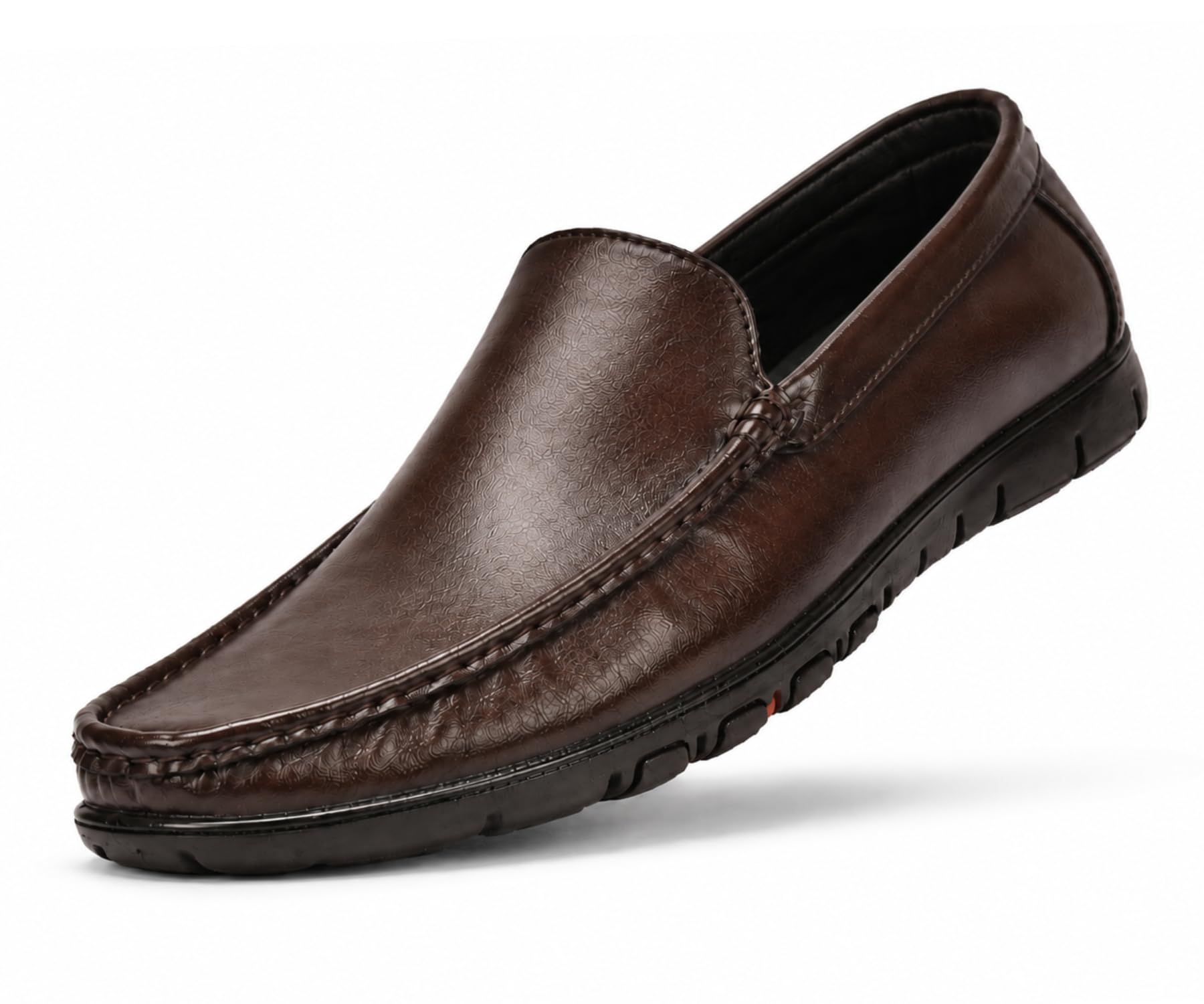 kraasa Men's Slip-On Loafers | Premium Upper | Lightweight TPR Sole | Comfortable Casual & Formal Driving Shoes | Everyday Office Wear Moccasins for Men-picture-42