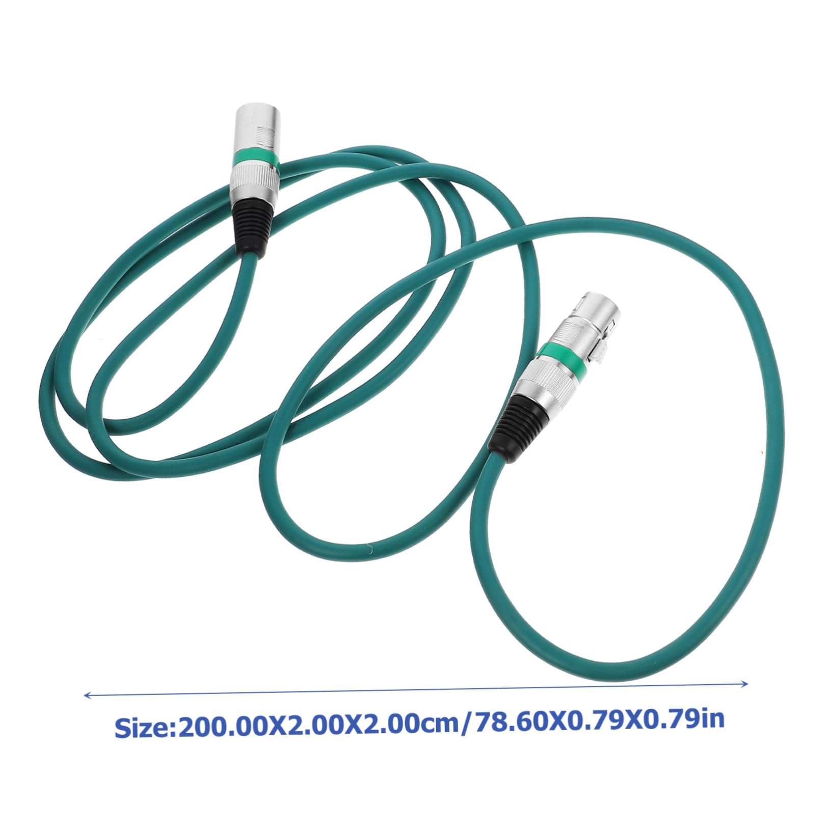 4 Set Cavo Xlr Connettore Maschio Per Microfono Design Core Trasmissione Audio Affidabile Per Attrezzature Audio Professionali 3 Pezzi*4