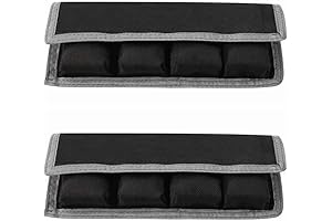 Meking 2 Pcs DSLR Battery Case Holder Storage Bag (4 Pocket)
