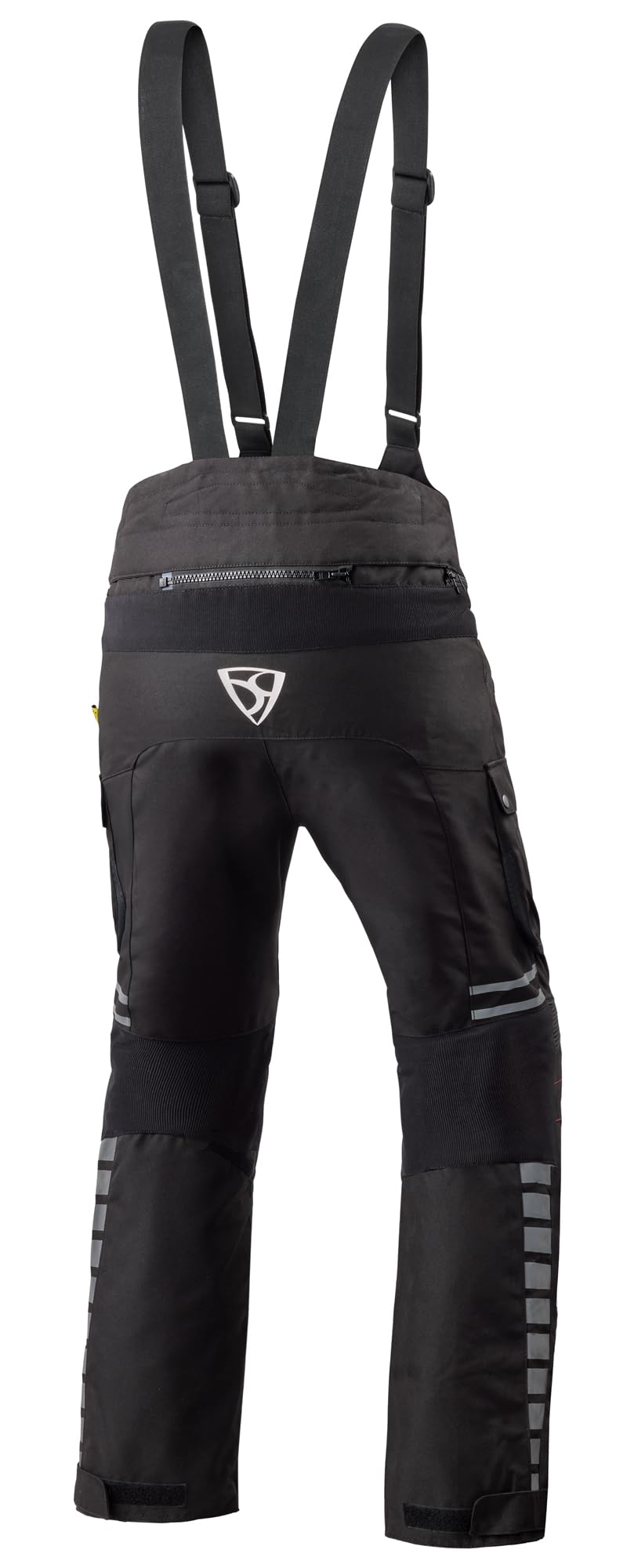 Viaggiare-D wodoodporne damskie motocyklowe spodnie tekstylne, czarny, S