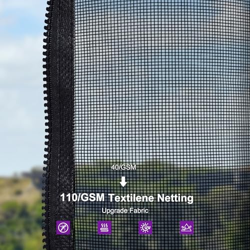 PURPLE-LEAF-12-X-14-Hardtop-Gazebo-with-String-Lights-Patio-Hardtop-Gazebo-with-Heavy-Duty-Galvanized-Steel-Double-Roof-for-Patio-Lawn-Garden-Netting-and-Curtains-Included-Grey PURPLE LEAF 12 X 14 Hardtop Gazebo with String Lights Patio Hardtop Gazebo with Heavy Duty Galvanized Steel Double Roof for Patio Lawn Garden Netting and Curtains Included Grey