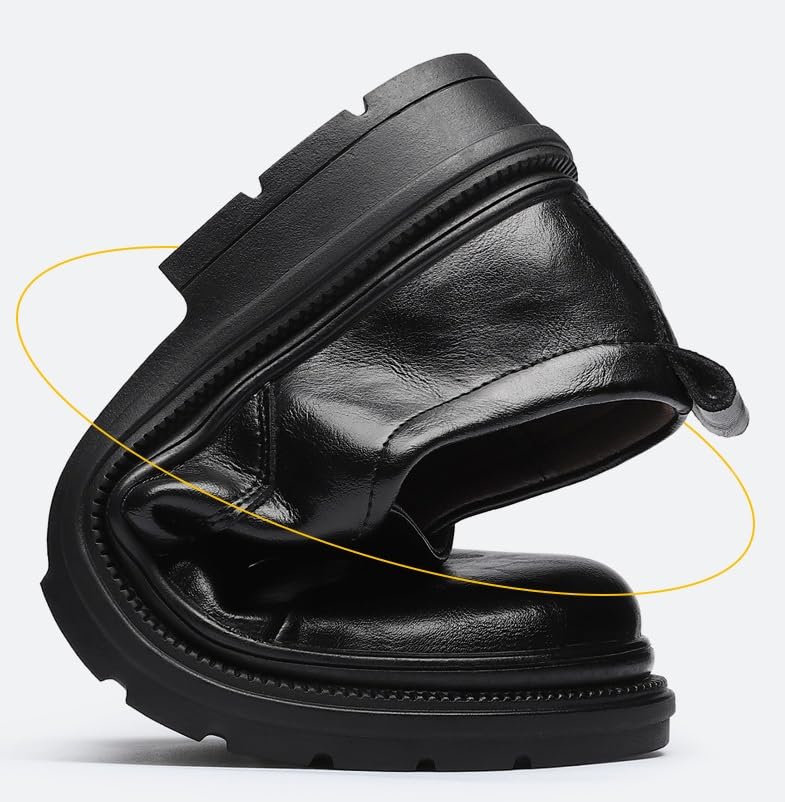 Men's Slip-Ons Loafers Mens Patent Leather Dress Shoes Business Formal Casual Comfortable Oxfords Shoes for Men2