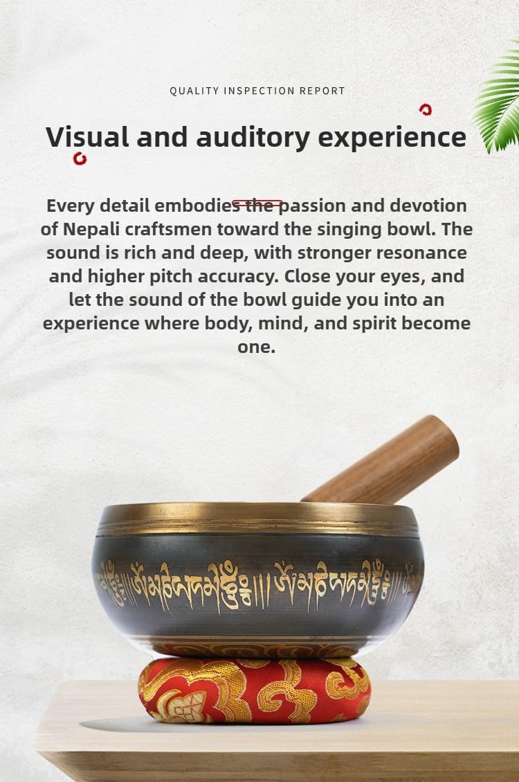 Fay Bless Lot De Bols Chantants Faits à La Main Pour Méditation