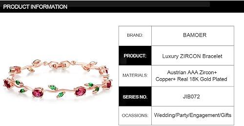 Miniatura 4 de FEDONA Brazalete con colgantes bañado en oro plata fina piedras estilo diamante aleación Multicolor AMZ611152280