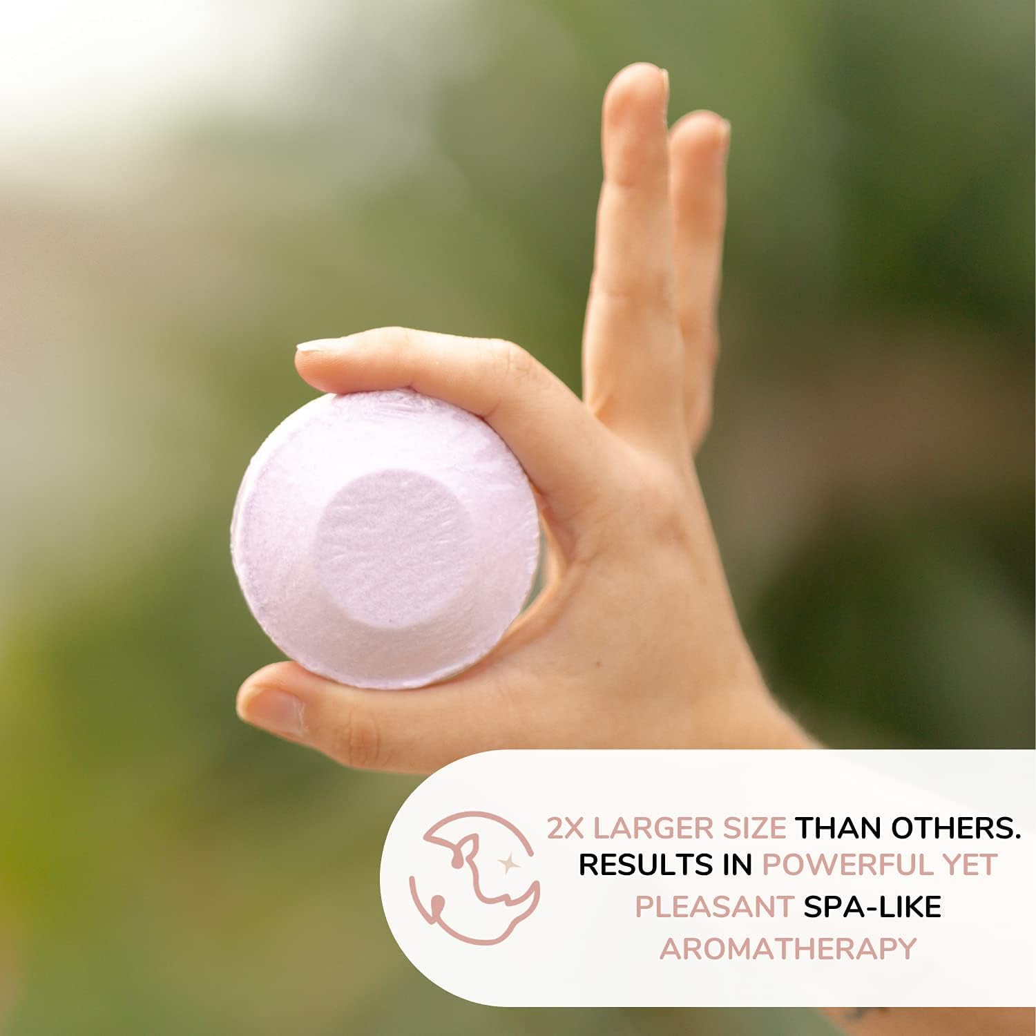 The Radiant Rhino Shower Steamers Big Size 5 pcs, Lavender Shower Steamers Aromatherapy, Shower Steamers for Women, Shower Bombs Aromatherapy, Pampering Shower Steamer, Essential Oil Shower Bombs : Beauty & Personal Care