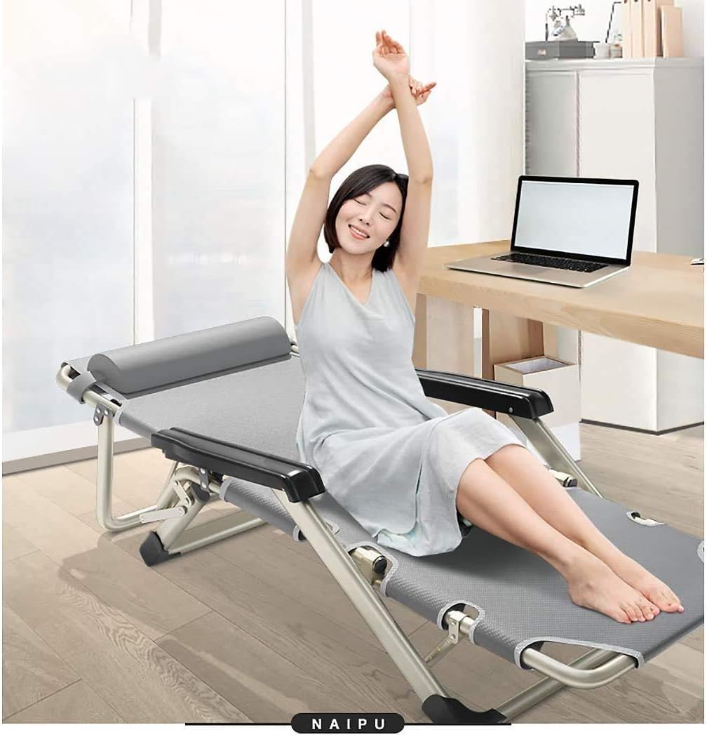 Transat Jardin Patio Chaises longues chaises de plage portable pliant