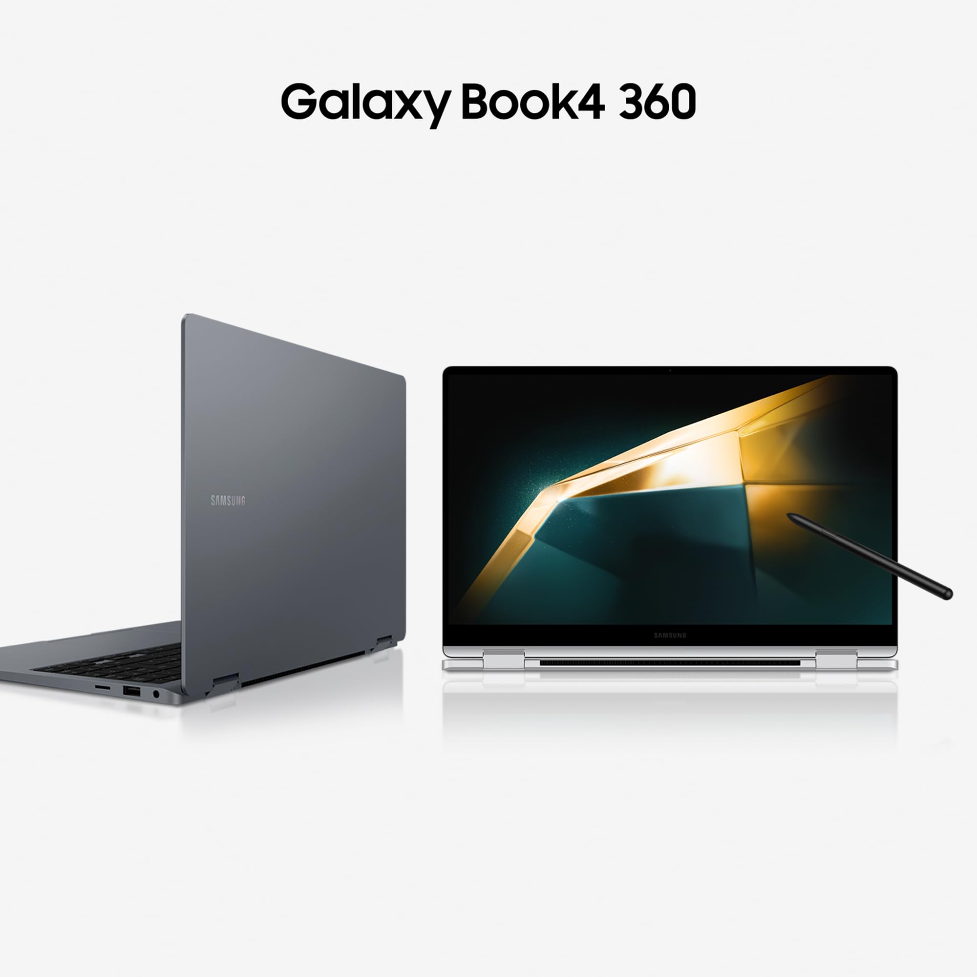 Samsung Galaxy Book4 360, Ordenador Portátil Convertible 15.6" Full HD, Táctil y S Pen, Intel Core 5-120U, 8GB RAM, 512GB SSD, Intel Graphics, Windows 11 Home, Gris, Teclado QWERTY Español
