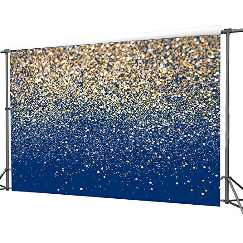 CYLYH 7X5ft Glitter Backdrop Golden Spots Backdrop Vintage Astract Glitter Background Wedding Adult Baby Children Holiday Party Party Decor D417 - Image 6