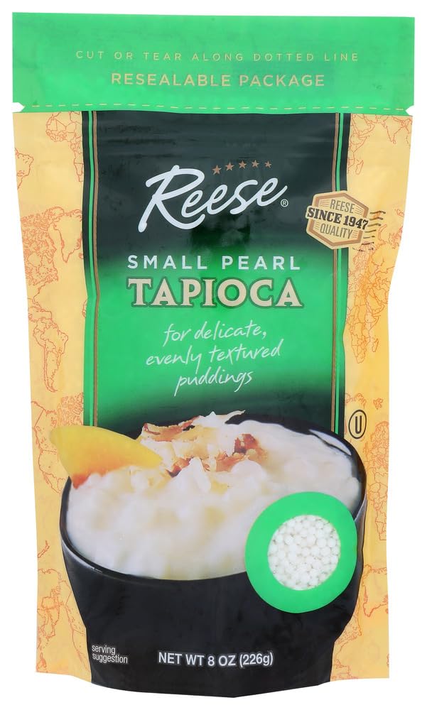 Reese Tapioca Small Pearl 8 oz Case of 6 Grocery