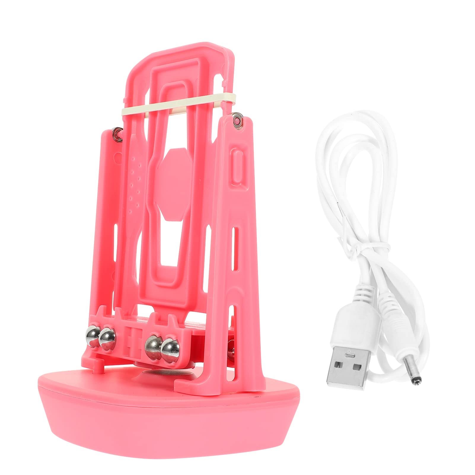 Altalena Per Telefono Con Pedometro - Supporto USB Per Guadagno Punti, Nero 11x11 Cm - Foto 2