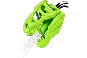 Wash N Roar Sculpted T-Rex Skull Shower Head- unleash the mighty roar in your shower!