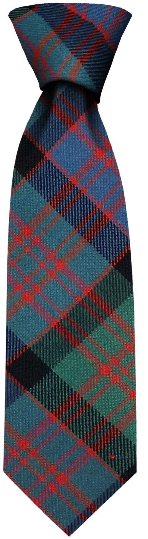 I LUV LTD Gents Neck Tie MacDonald Ancient Tartan Lightweight Scottish Clan Tie