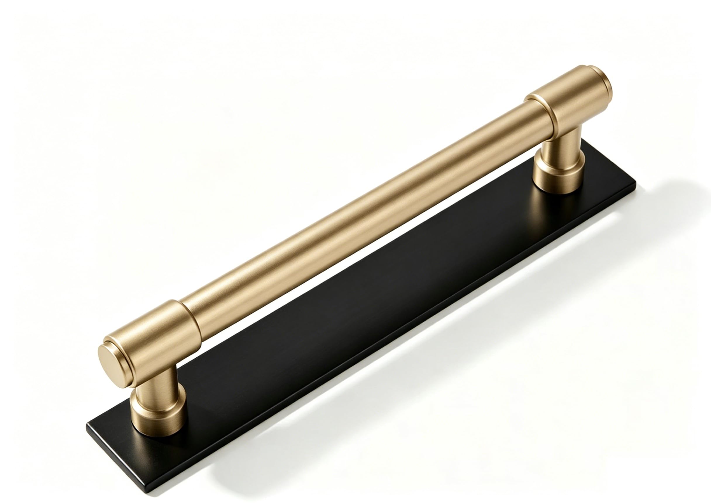 Khtumeware - 259 Black and Champagne Bronze Cabinet Pulls CTC 5 in (128 mm) 5 Pack