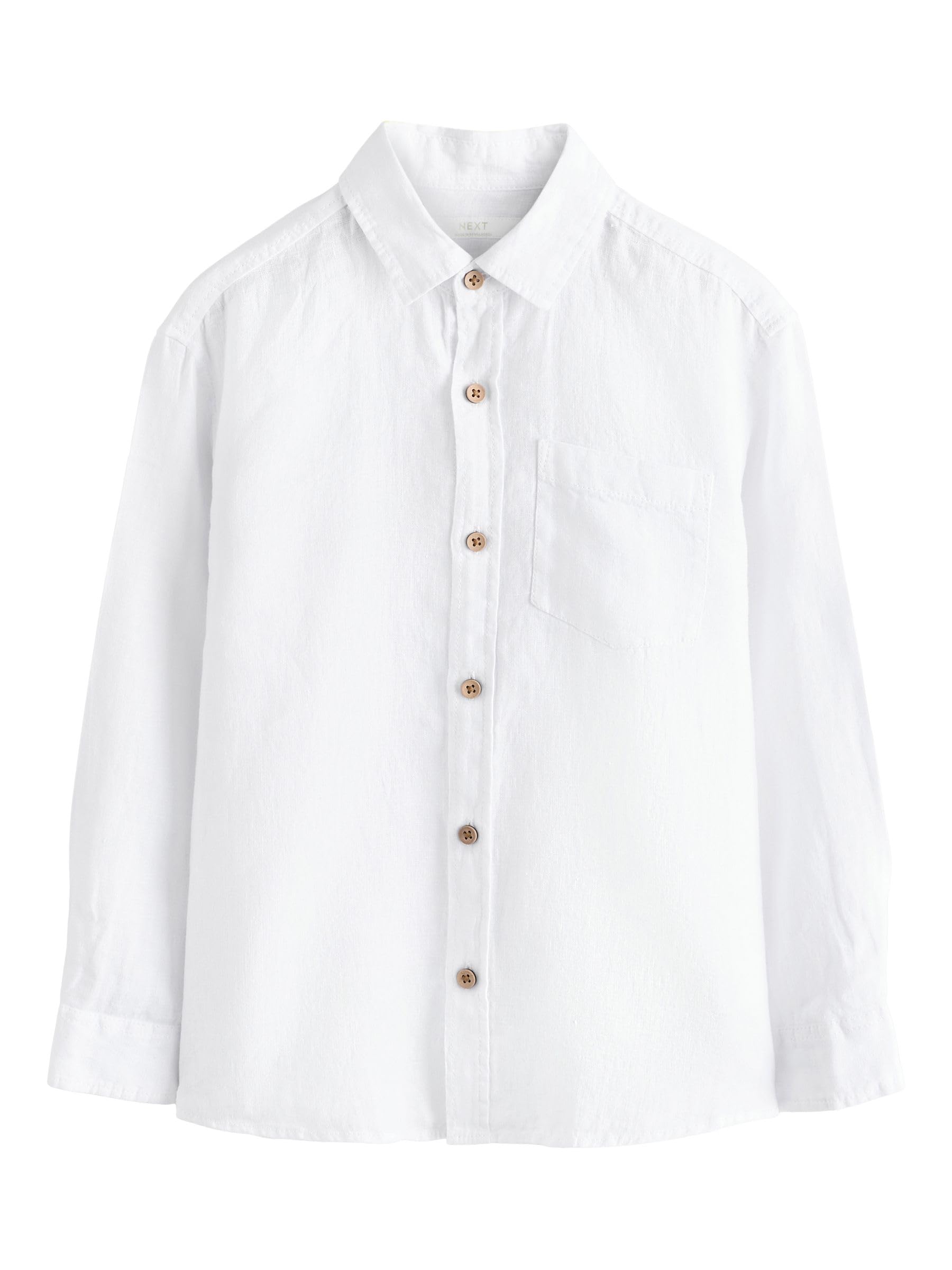 NEXT Garçon Chemise en Lin à Manches Longues